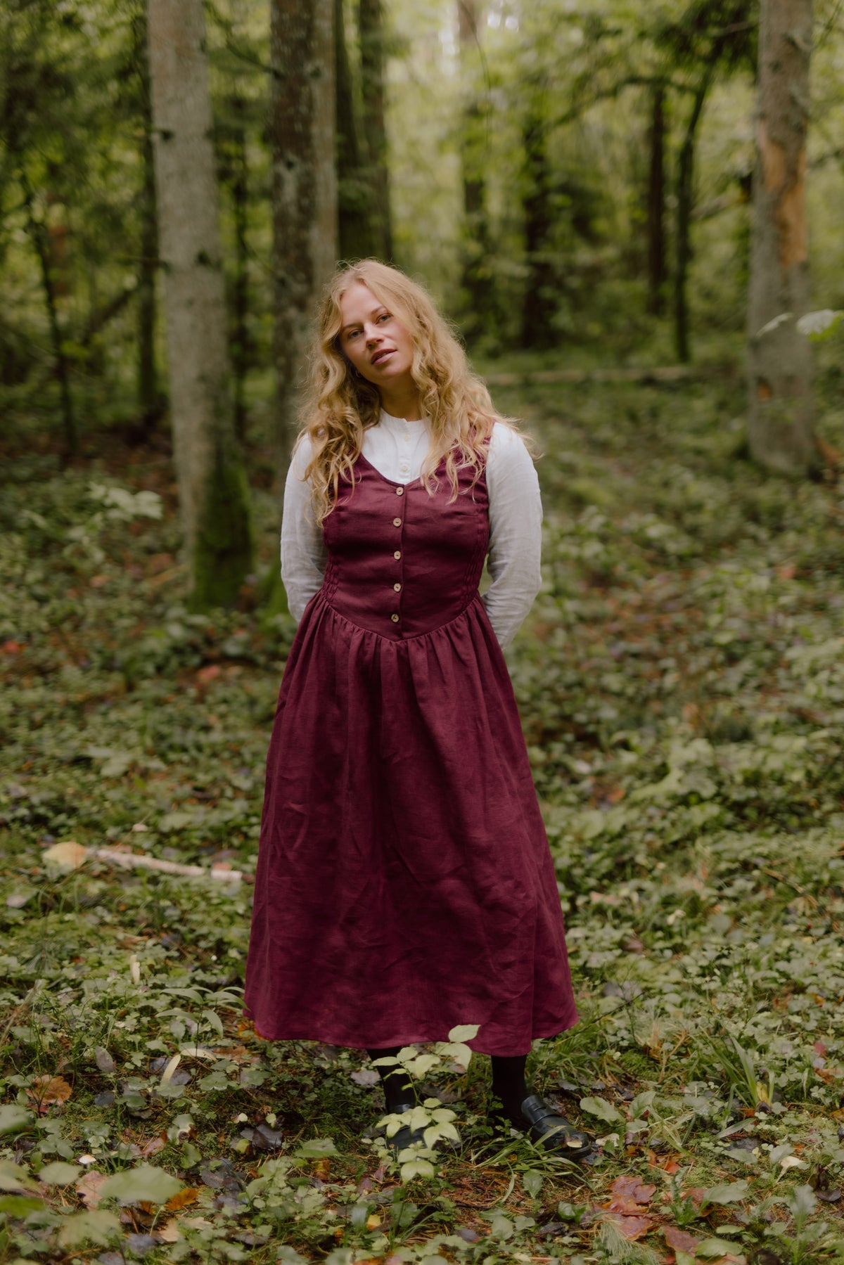 Linen dress Enola