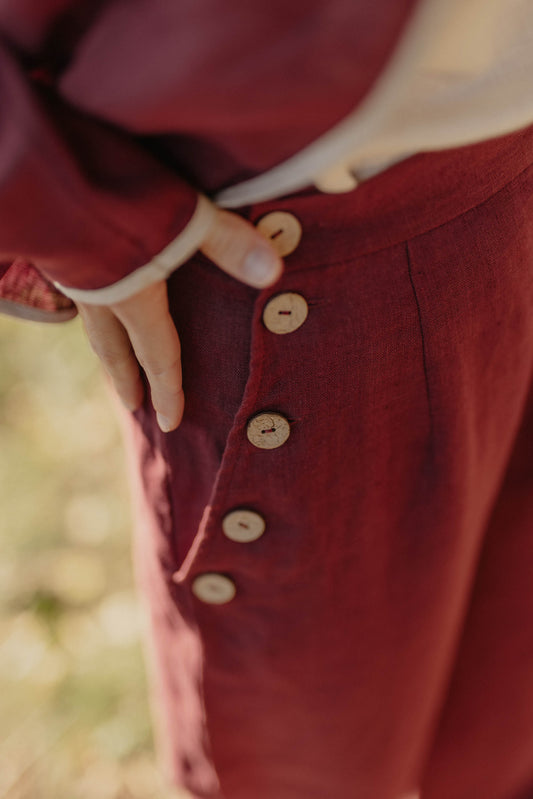 Women's linen pants Klaipeda
