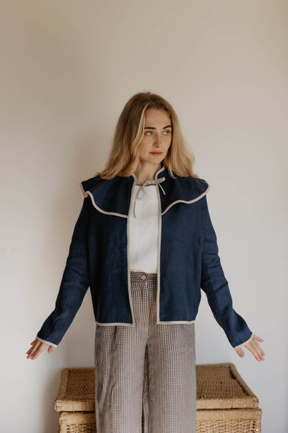 Women's linen jacket Hendaye