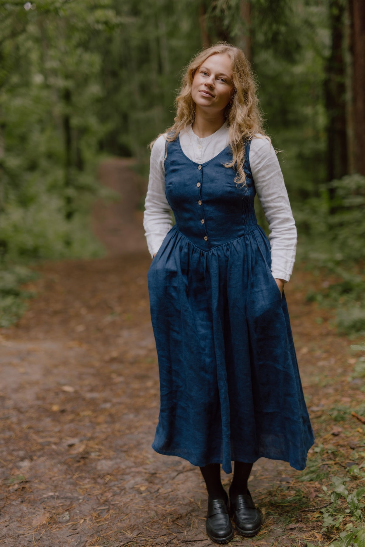 Linen dress Enola