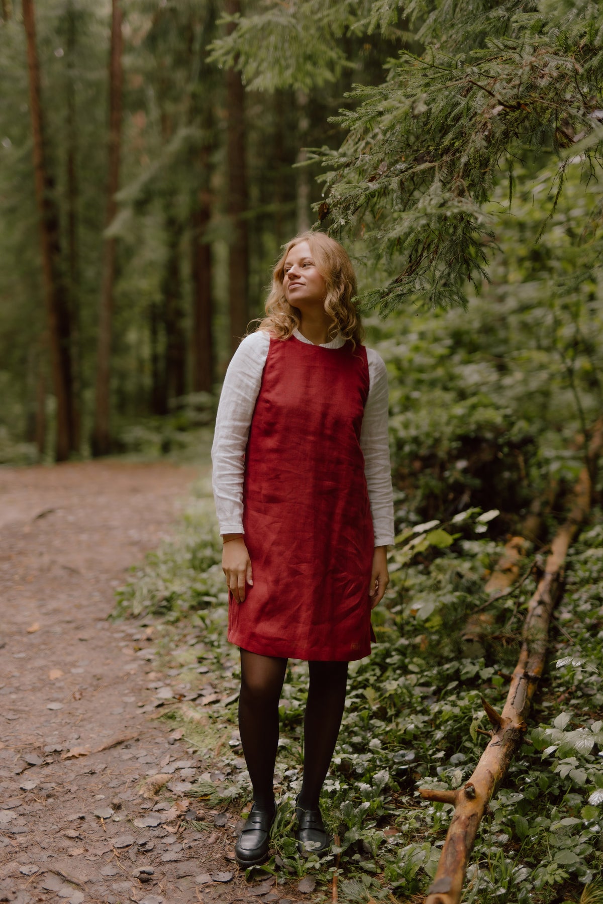 Linen mini dress Nina