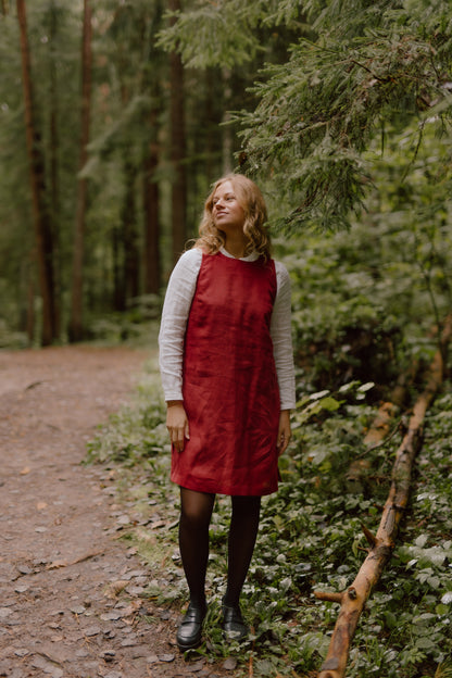 Linen mini dress Nina