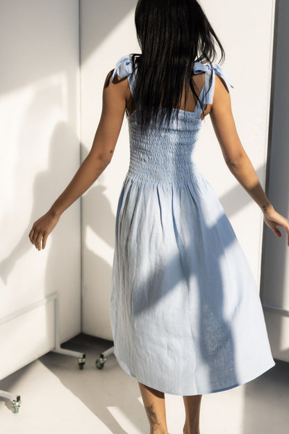 Women's linen dress Eleanore