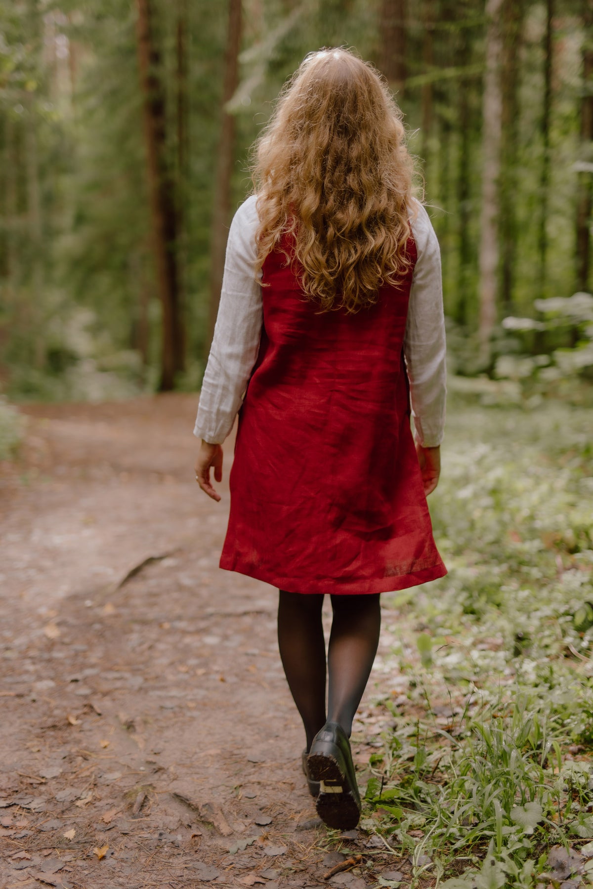 Linen mini dress Nina
