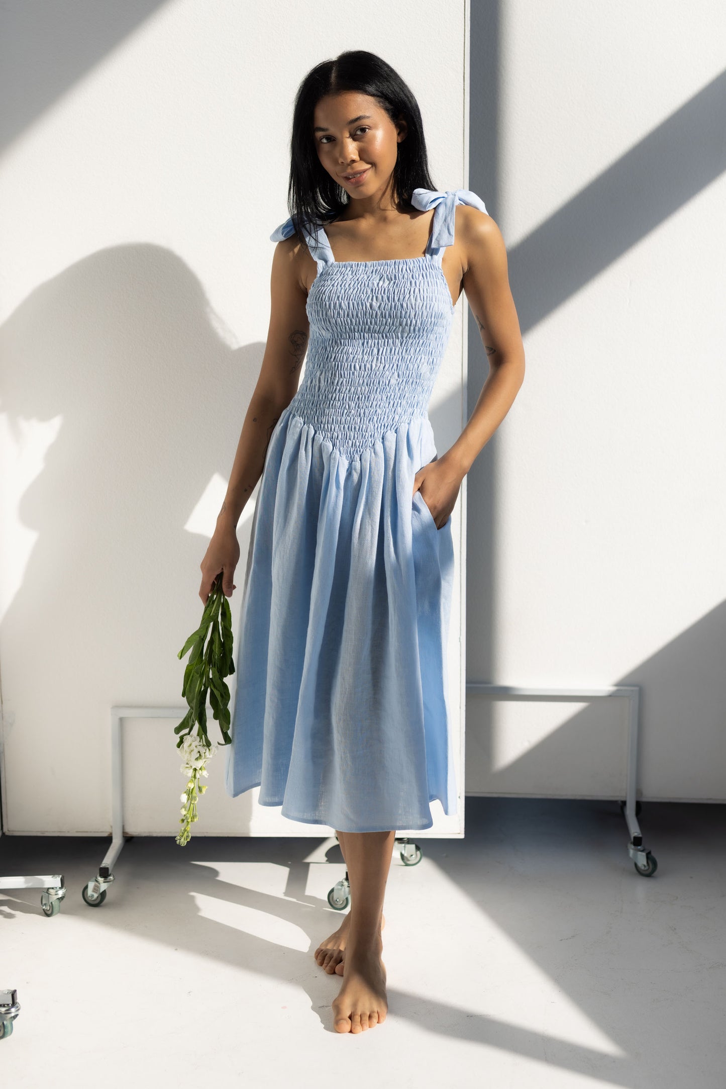 Women's linen dress Eleanore