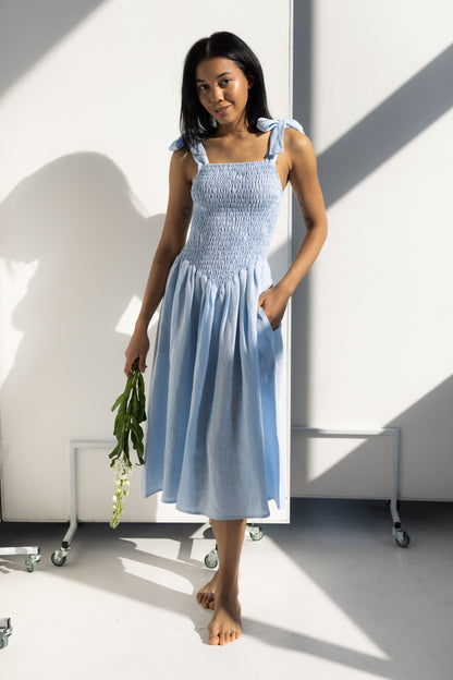 Women's linen dress Eleanore