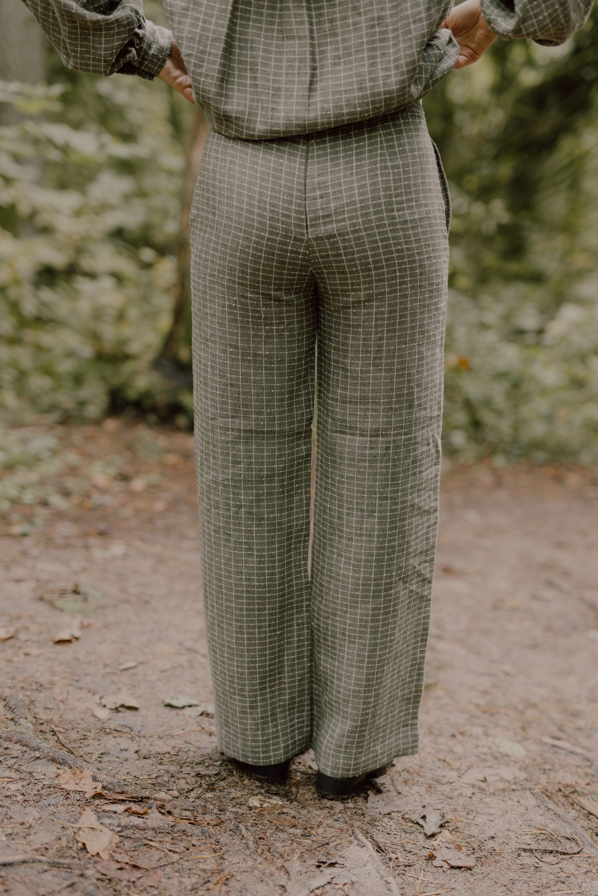 Women's linen pants Gailė