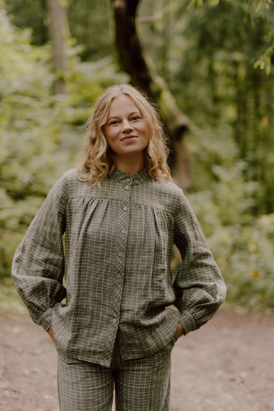 Women's linen shirt Indraja