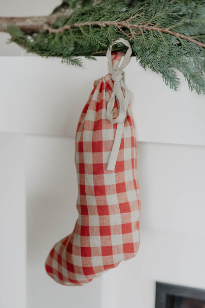 Christmas Stocking with a drawstring