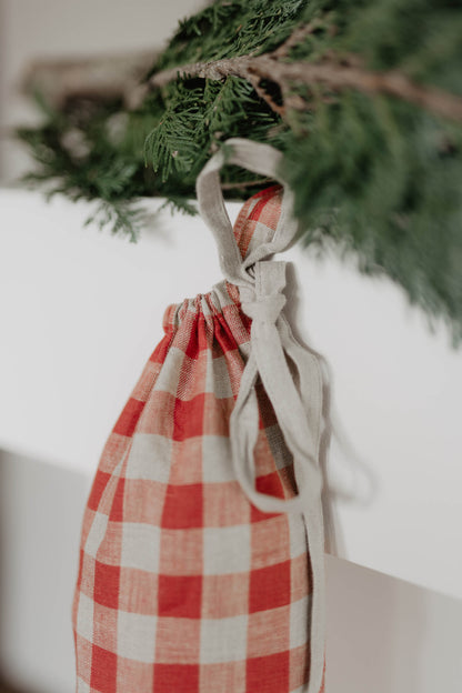 Christmas Stocking with a drawstring