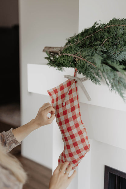Christmas Stocking with a drawstring