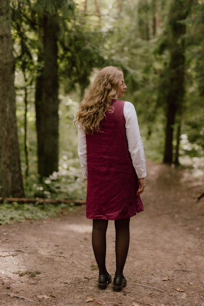Linen mini dress Nina