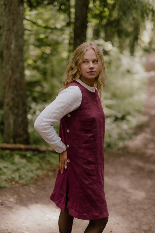 Linen mini dress Nina