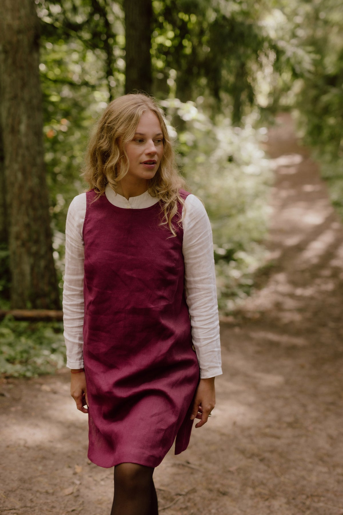 Linen mini dress Nina
