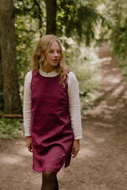Linen mini dress Nina