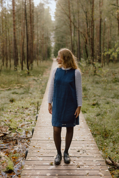 Linen mini dress Nina