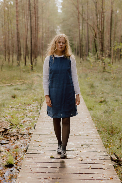 Linen mini dress Nina