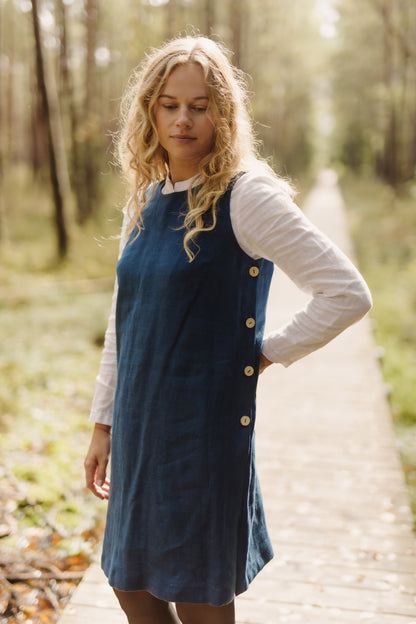 Linen mini dress Nina