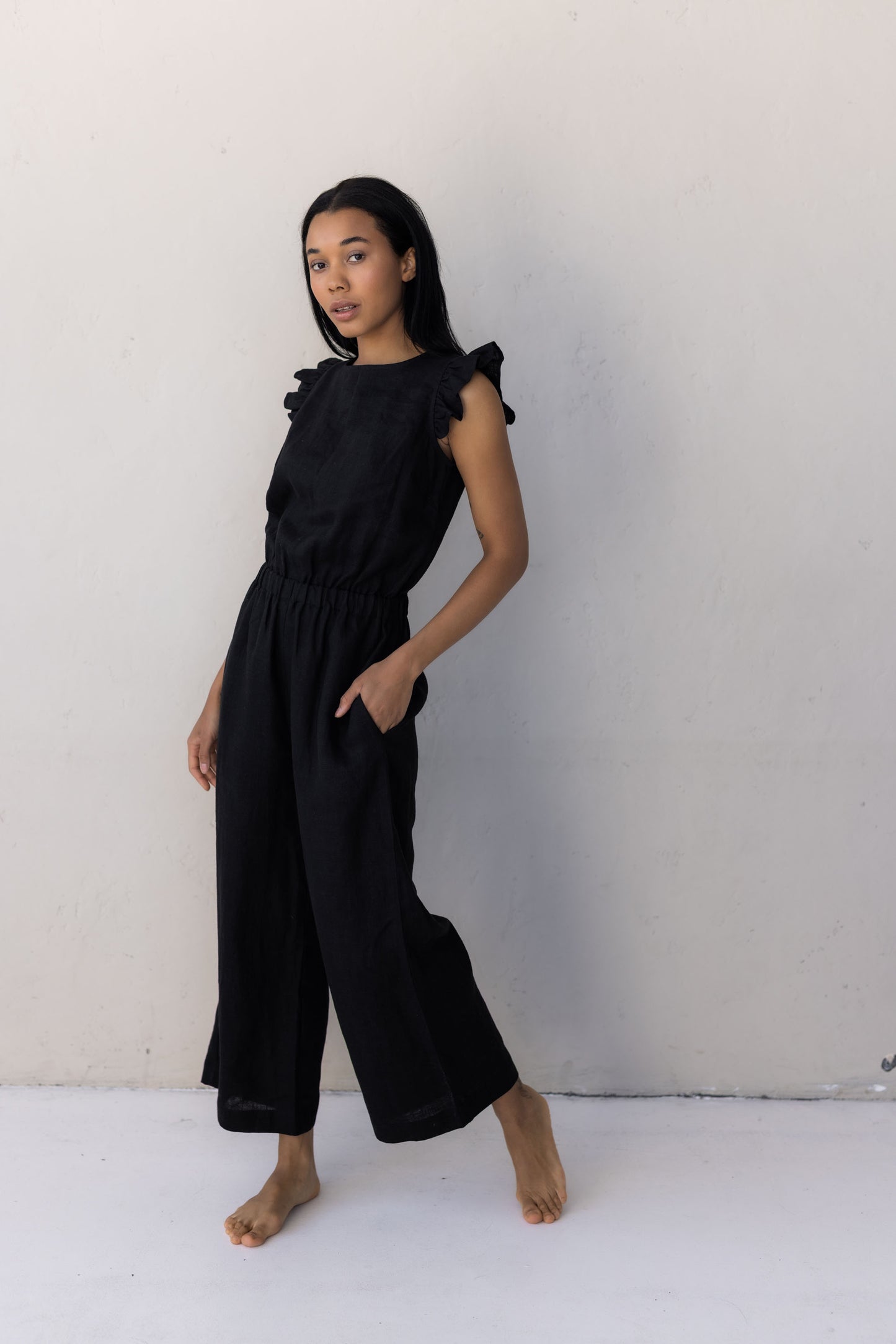 Women's linen jumpsuit Giedra