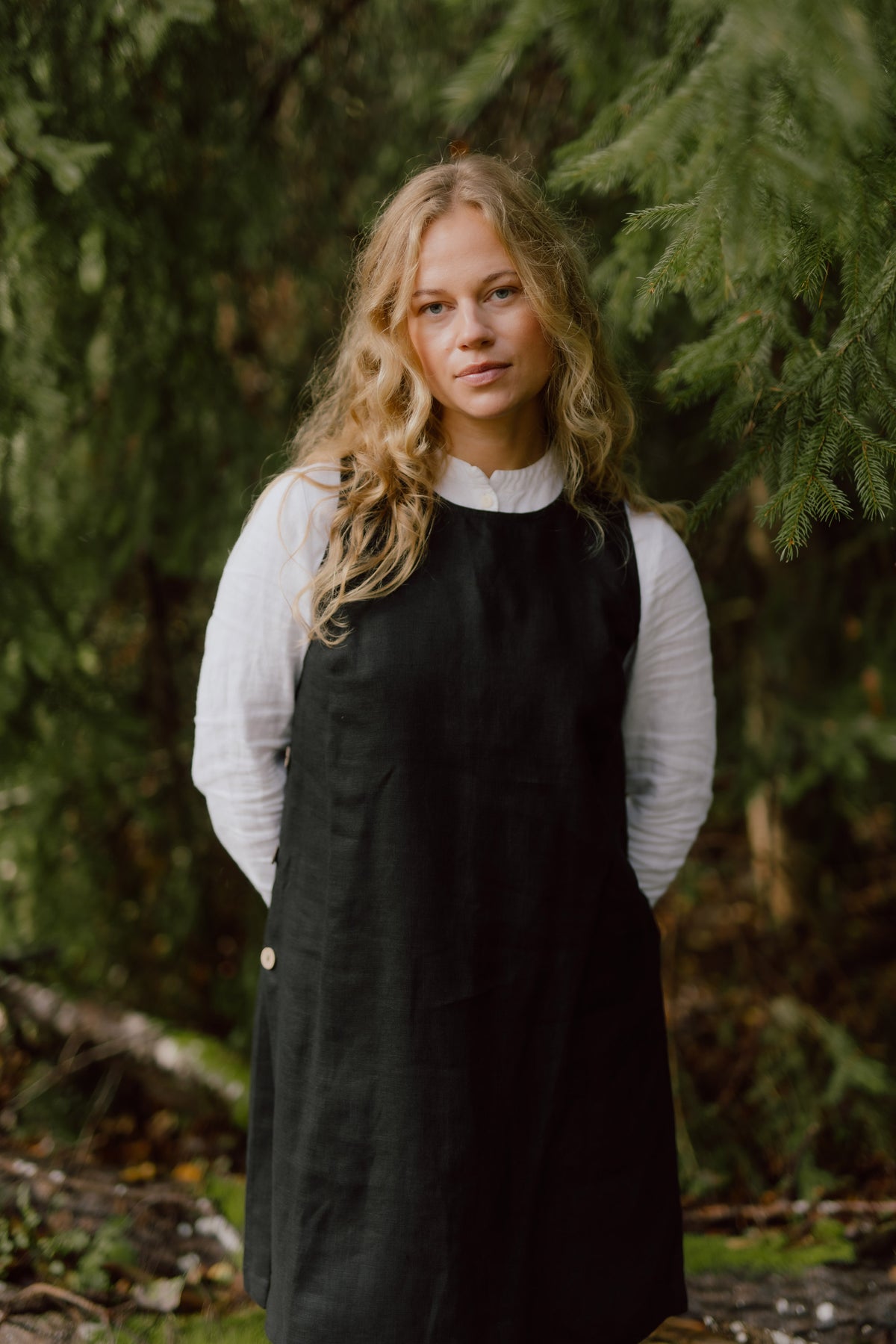 Linen mini dress Nina