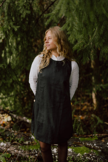 Linen mini dress Nina