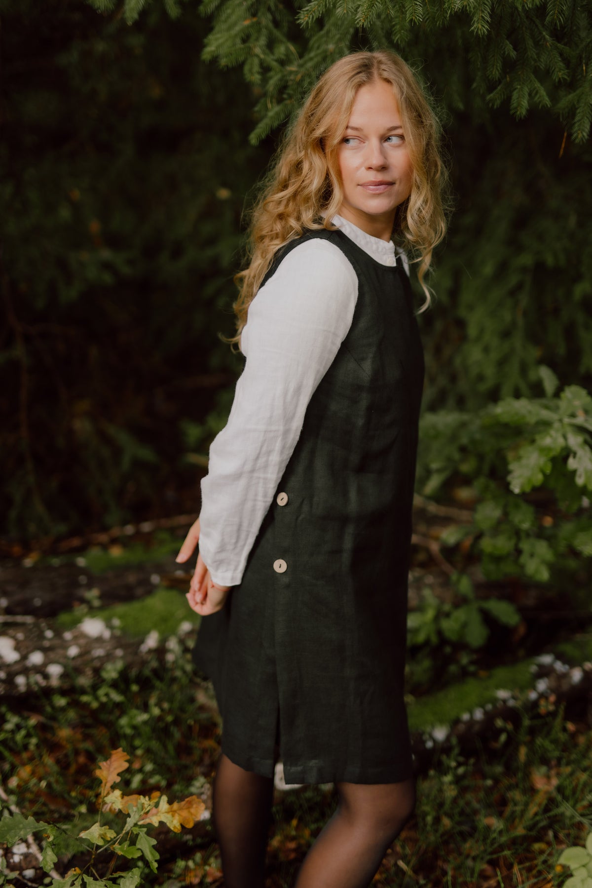 Linen mini dress Nina