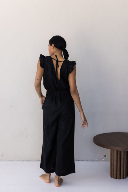 Women's linen jumpsuit Giedra