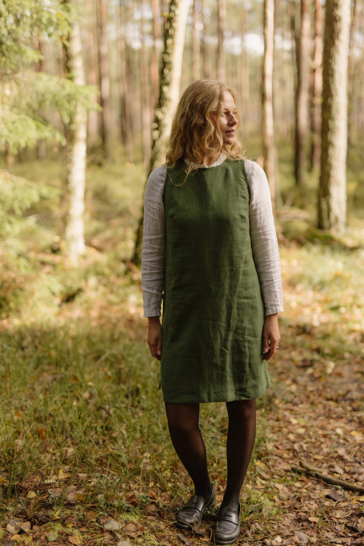 Linen mini dress Nina