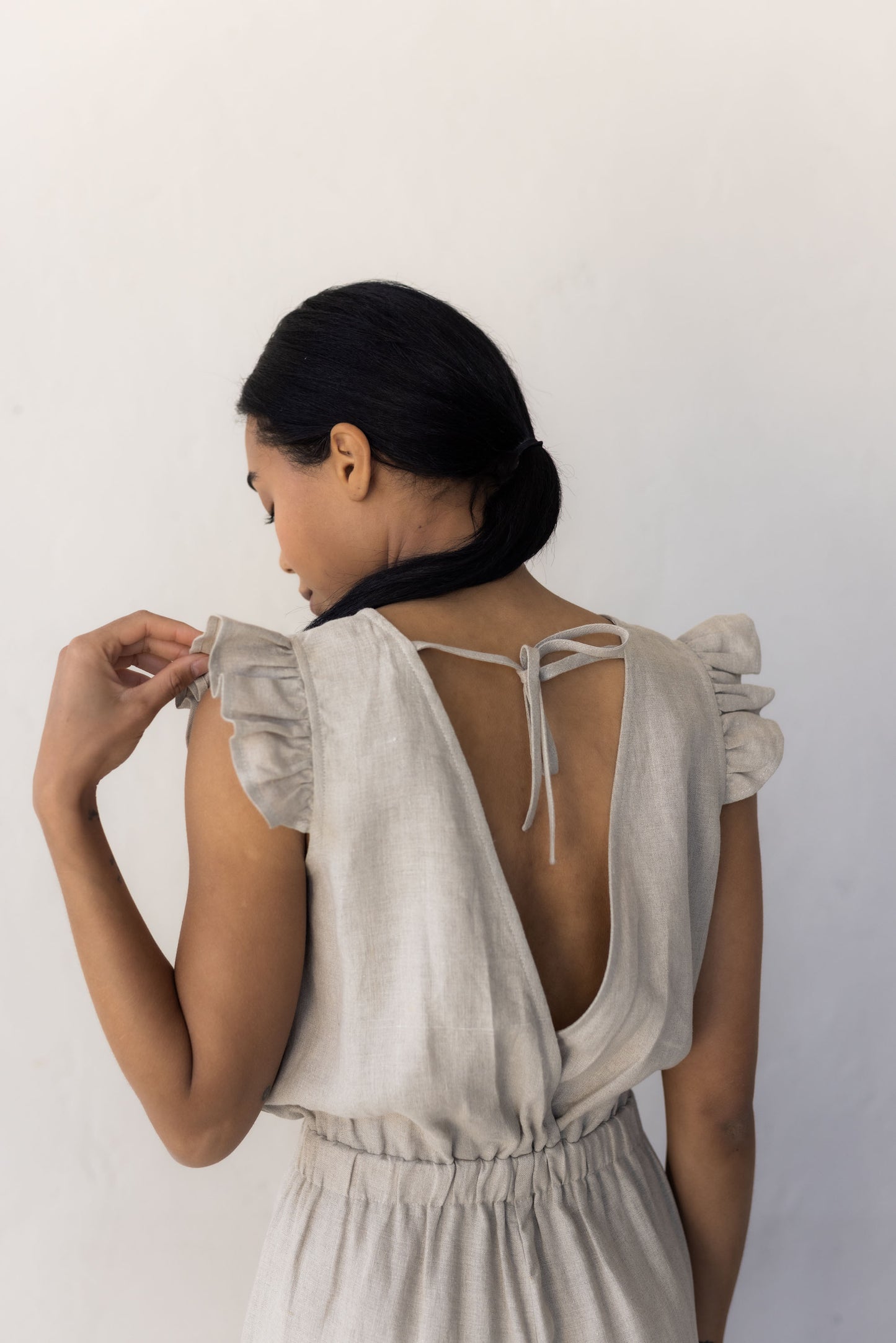 Women's linen jumpsuit Giedra