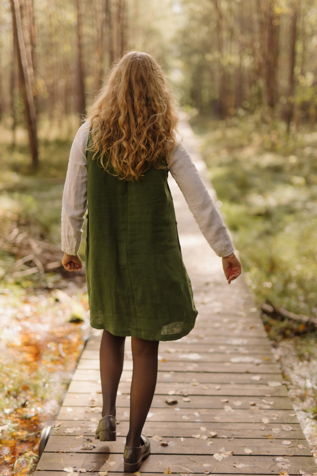 Linen mini dress Nina