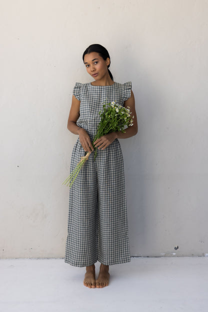 Women's linen jumpsuit Giedra