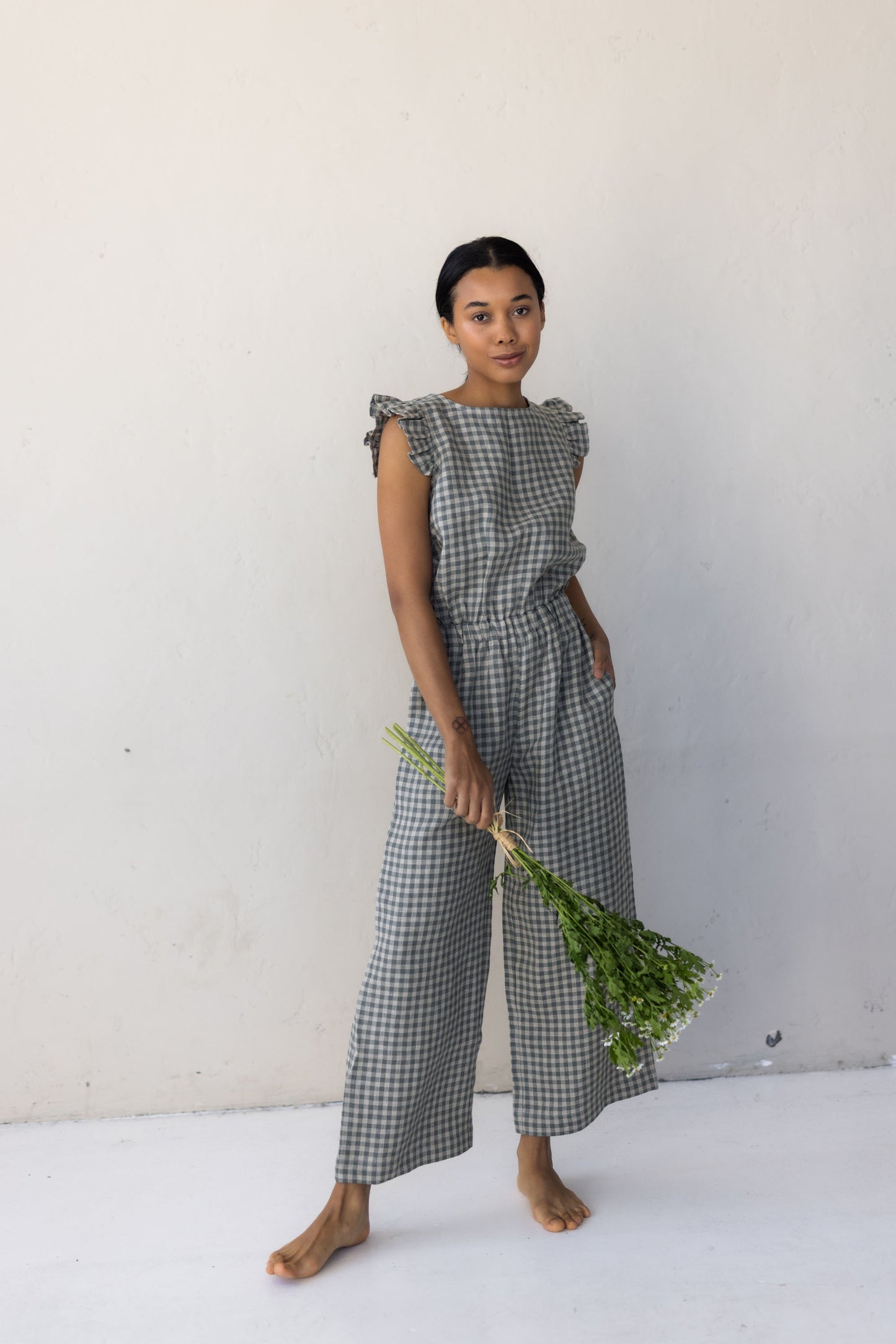 Women's linen jumpsuit Giedra