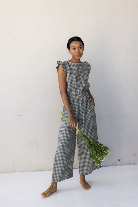 Women's linen jumpsuit Giedra