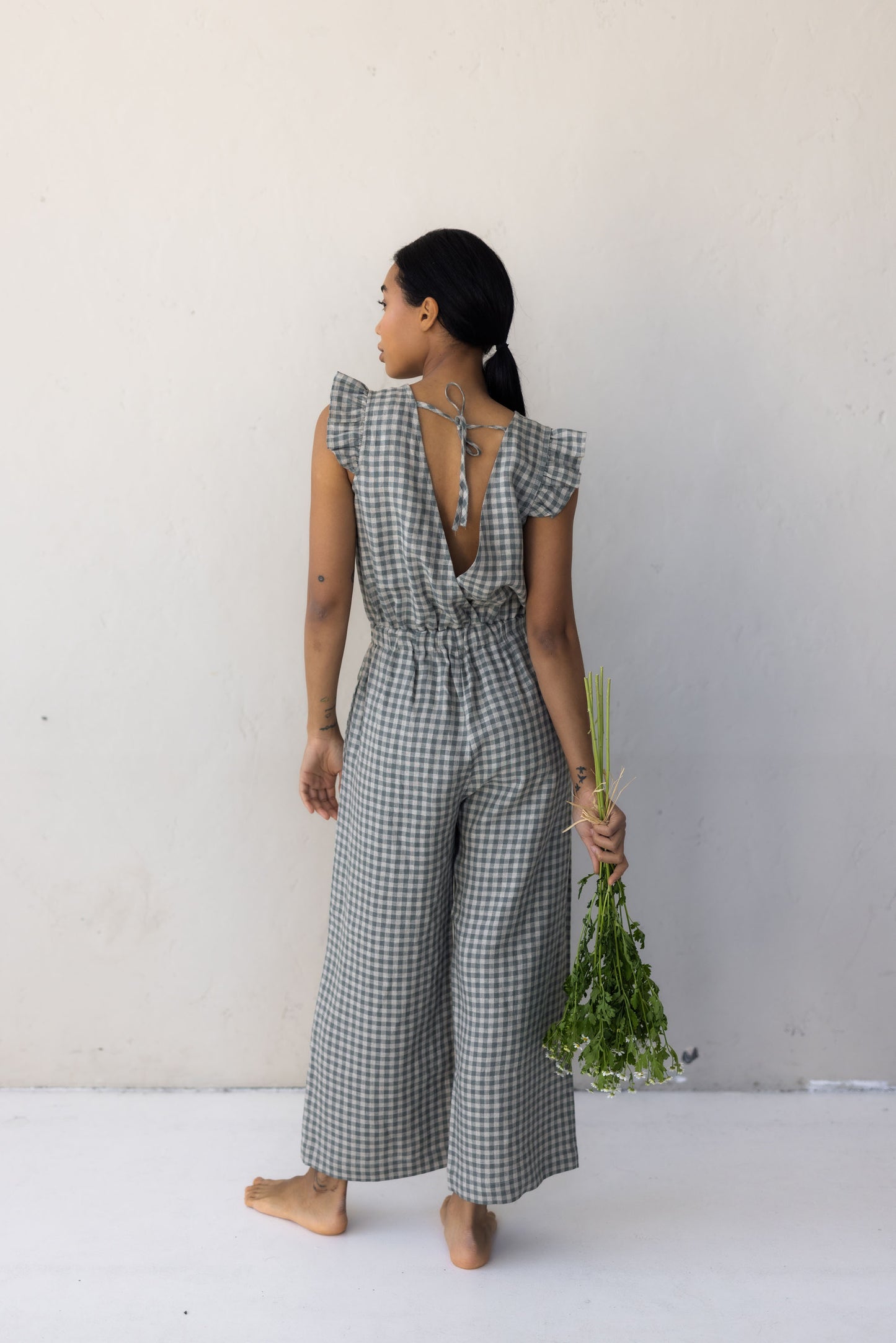 Women's linen jumpsuit Giedra