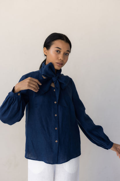 Women's linen shirt Lenore