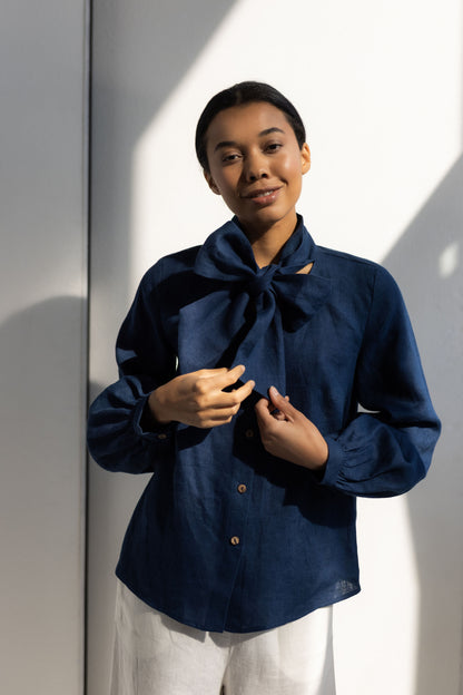 Women's linen shirt Lenore