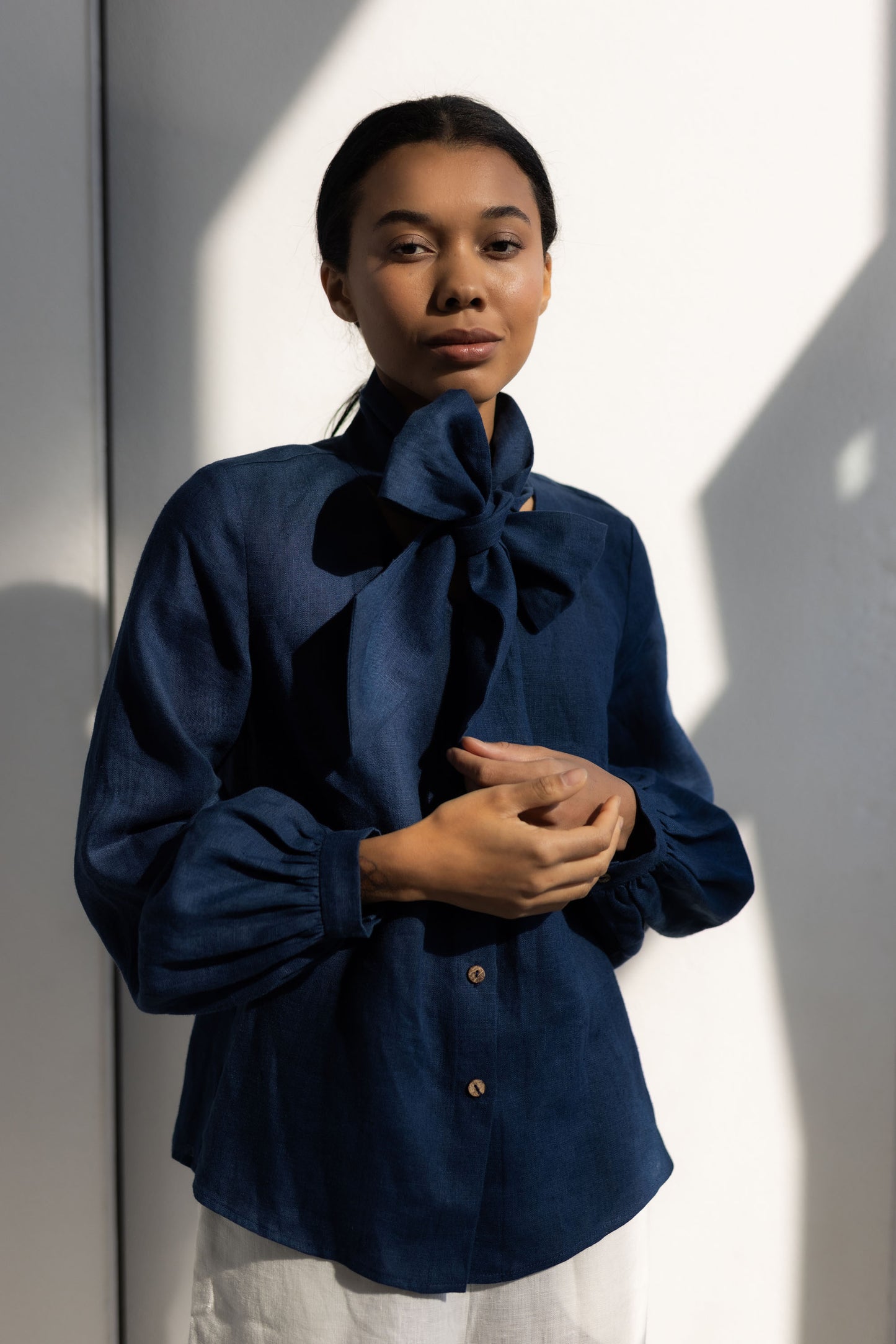 Women's linen shirt Lenore