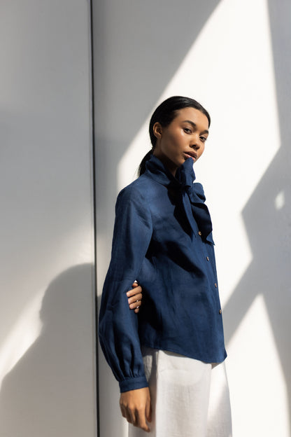 Women's linen shirt Lenore