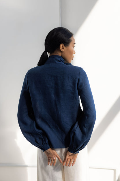 Women's linen shirt Lenore