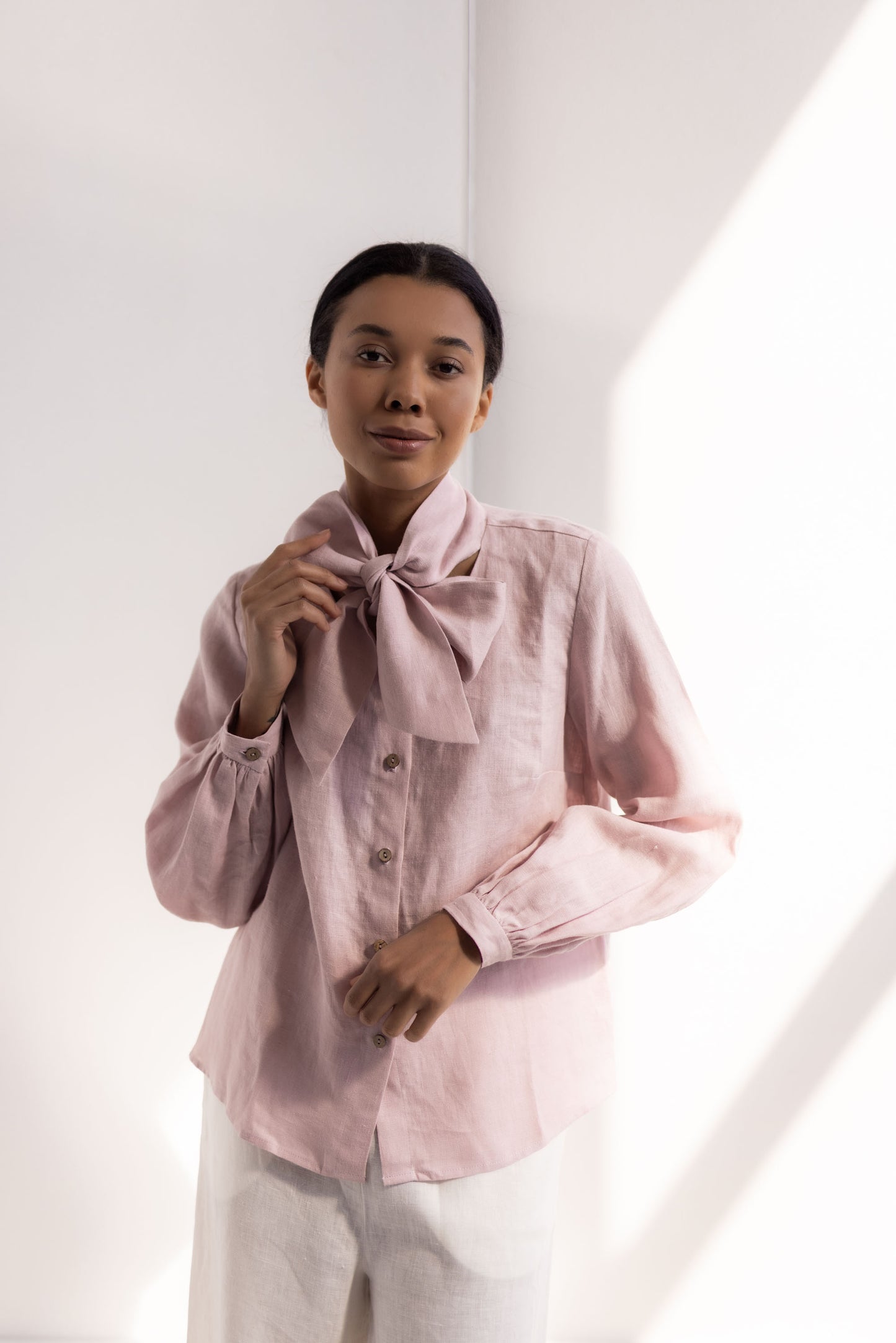 Women's linen shirt Lenore