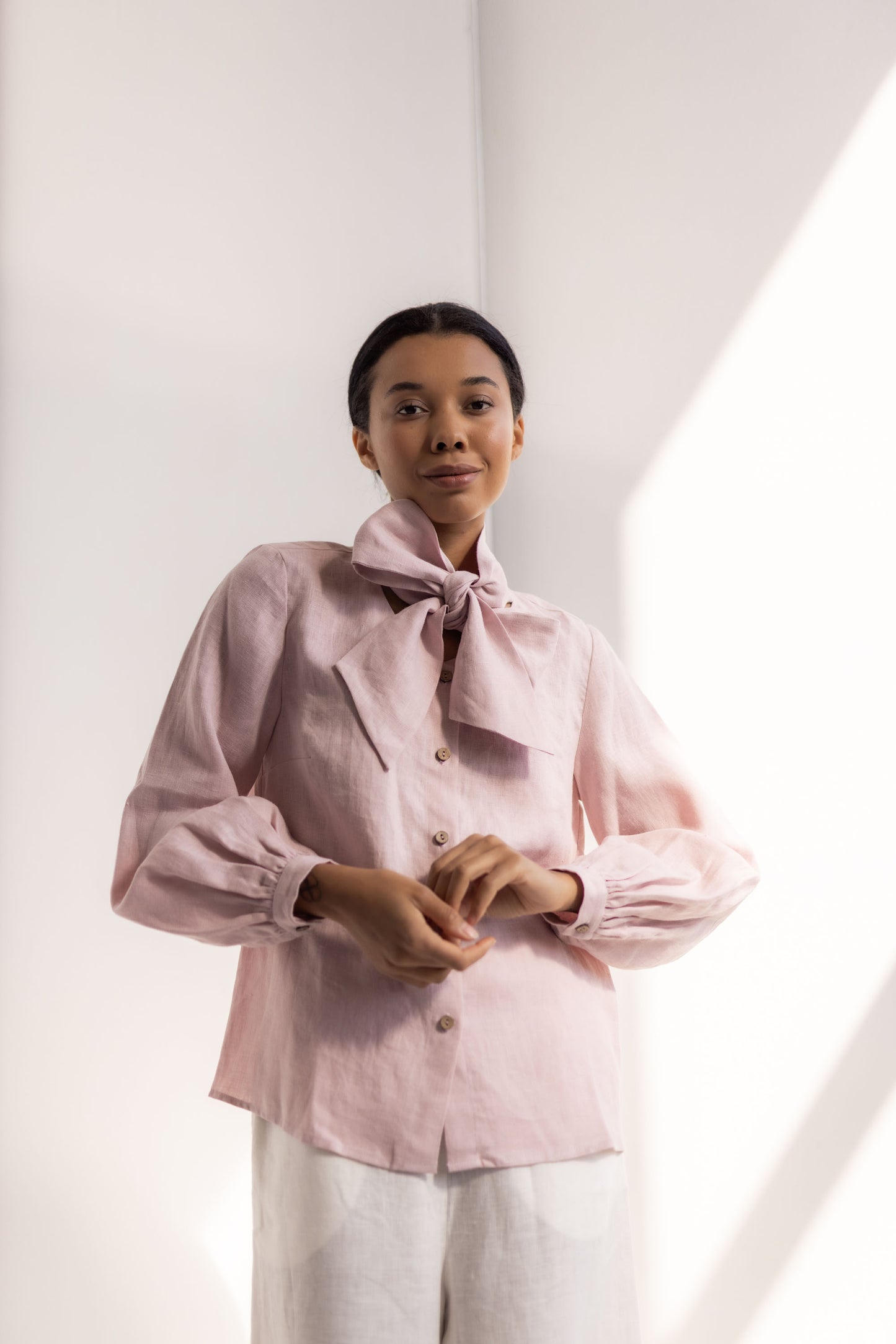 Women's linen shirt Lenore