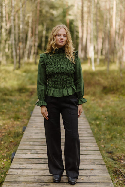 Women's linen pants Gailė
