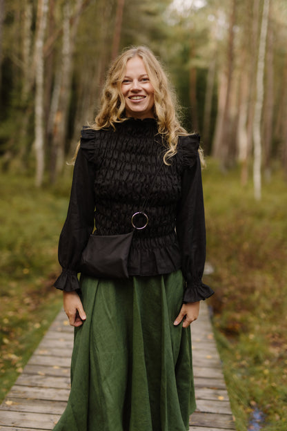 Women's linen top Barbora