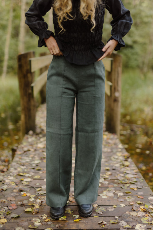 Women's linen pants Gailė