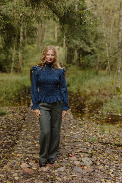 Women's linen pants Gailė