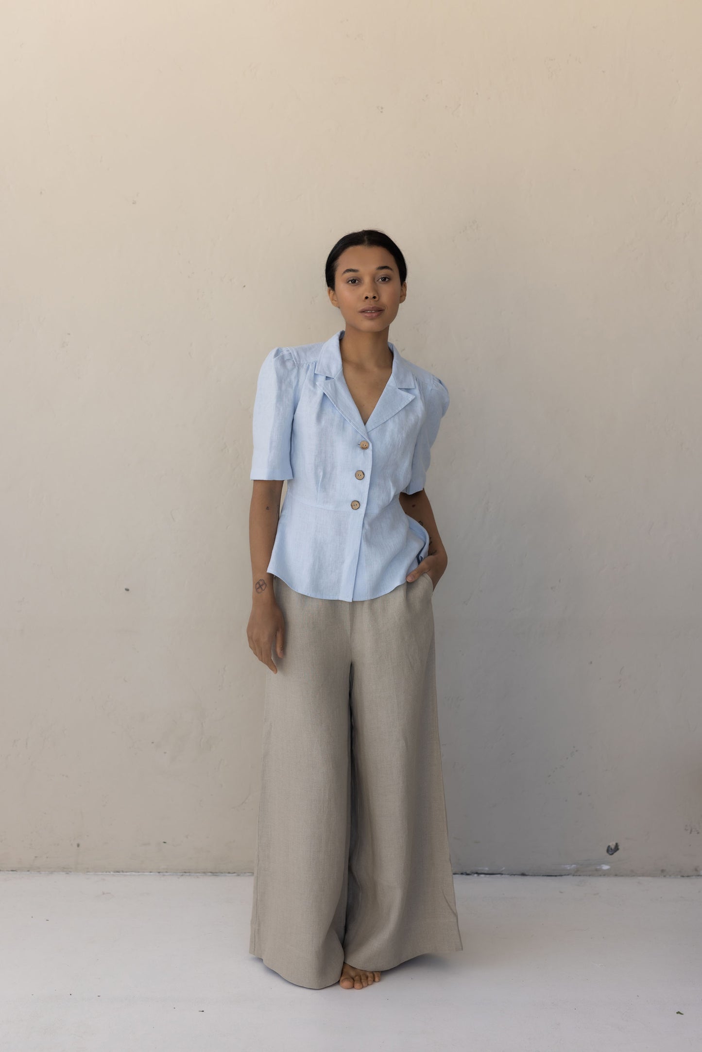 Women's linen shirt Lyric