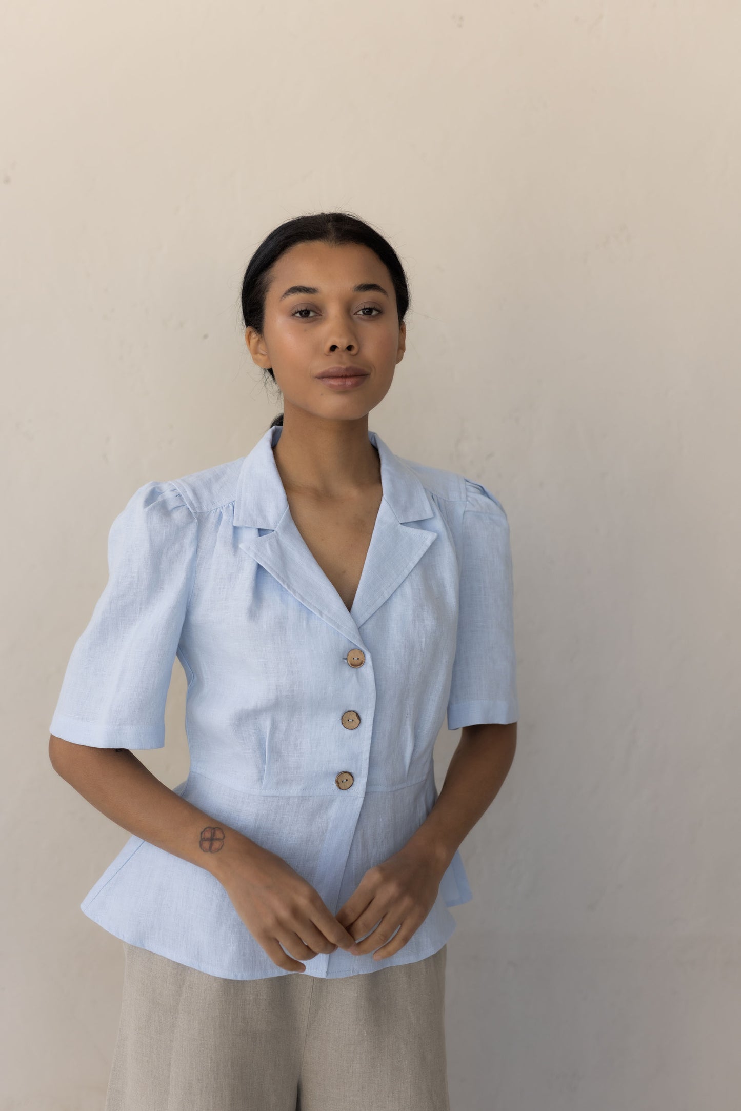 Women's linen shirt Lyric