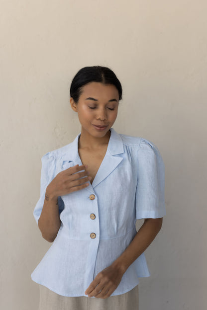 Women's linen shirt Lyric