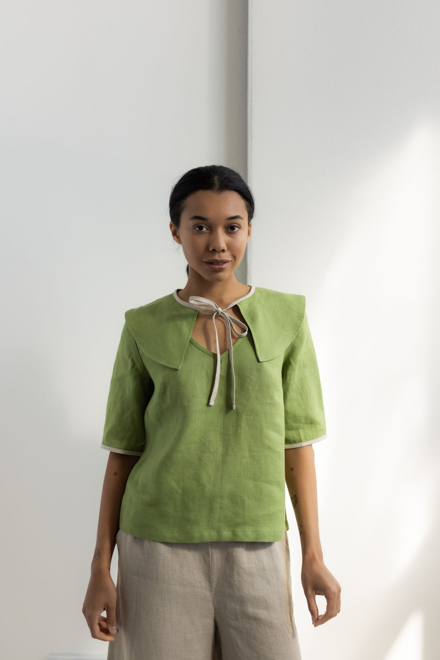 Women's linen top Willow