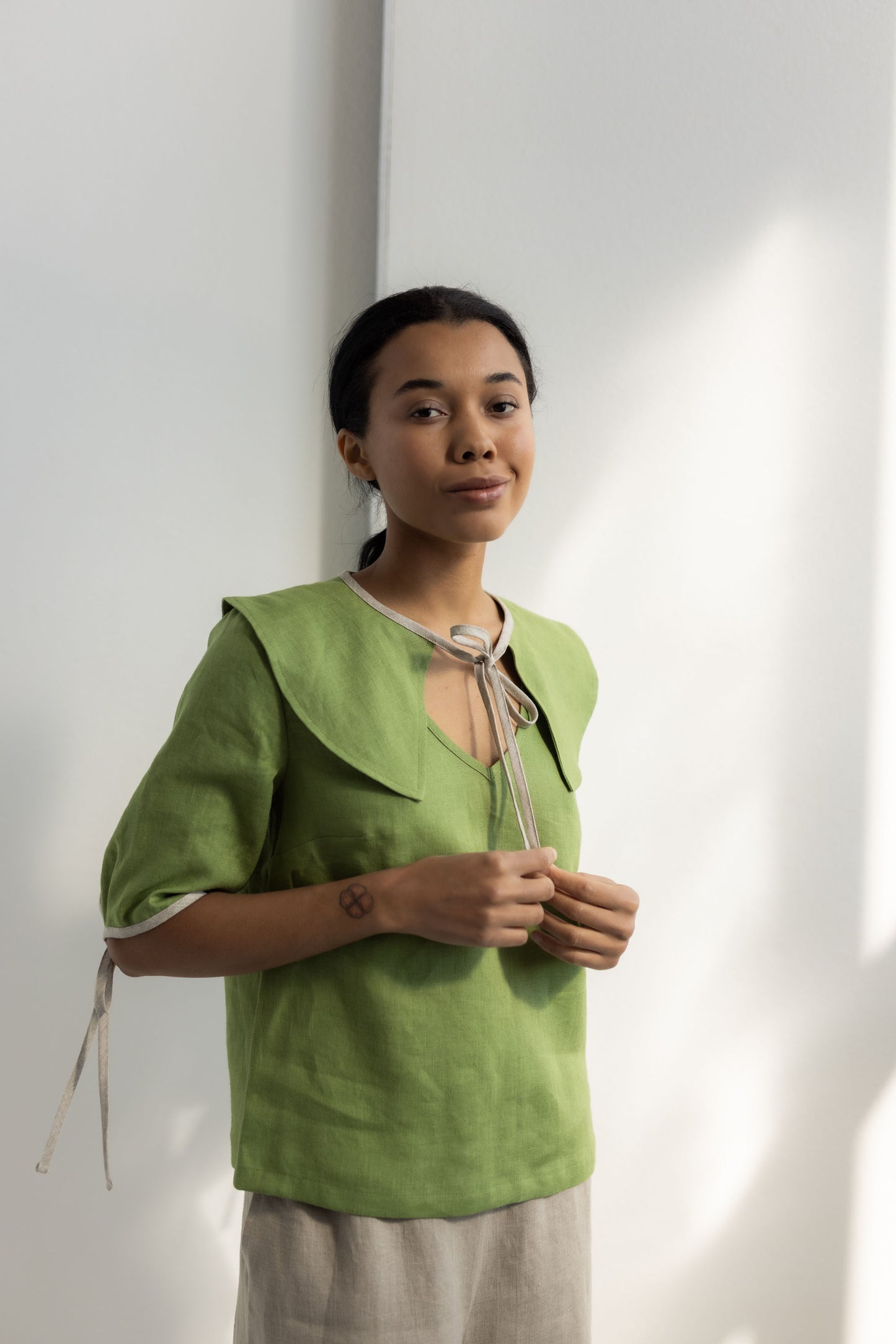 Women's linen top Willow